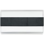 Lot de 10 porte-étiquettes magnet 38x2000mm - MANUTAN