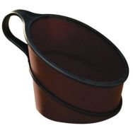 Lot de 10 porte-tasse plastique10 RougeH: 60 mm, Ø: 77 mm