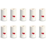 Lot de 10 rouleaux de papier pour imprimante Digi