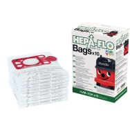 Lot de 10 sacs à poussière Hépaflo 9 L aspirateur Numatic