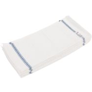 Lot de 10 serpillères coton bouclé blanc L/l 60x50 cm