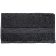 Lot de 10 serviettes de toilette 50 x 90 cm Noir