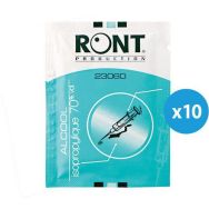 Lot de 10 tampons d'alcool