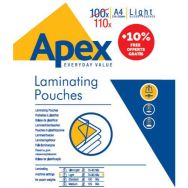 Lot de 110 Feuille de plastification A4 80 microns