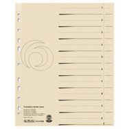 Lot de 120 Intercalaires, A4 extra large, en carte lustrée