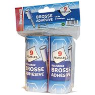 Lot de 12 2 recharges brosse adhésive