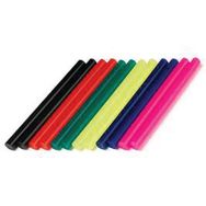Lot de 12 Bâtons de colle colorée 7mm
