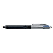Lot de 12 Bic 4 grip pro noir gris