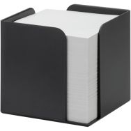 Lot de 12 Bloc cube: noir: Re-Solution