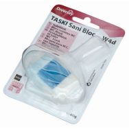 Lot de 12 Bloc toilette Taski Support et bloc senteur ocean