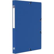 Lot de 12 Boite Oxford Memphis 24x32 Dos 25mm Polypro - Bleu