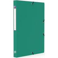 Lot de 12 Boite Oxford Memphis 24x32 Dos 25mm Polypro - Vert