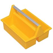 Lot de 12 Boite de rangement McPlus Carry P 40 8L jaune