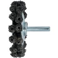 Lot de 12 Brosses pour perceuse fil torsadé 0,5 70x15mm T15 tige 6mm