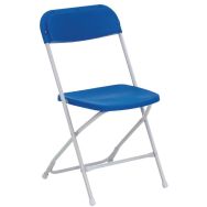 Lot de 12 Chaises pliantes Europ Bleu