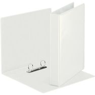 Lot de 12 Classeur 2 ann. personnalisable Essentials 25 mm A5 PP Blanc
