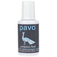 Lot de 12 Correcteur liquide blanc à base d'eau PAVO