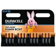 Lot de 12 Duracell Optimum AAA x 12