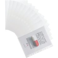 Lot de 12 Enveloppe perforée scratch - A4 - Paysage - Incolore