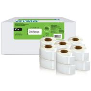 Lot de 12 Étiquette retour autocollante 12 rouleaux LabelWriter Dymo®