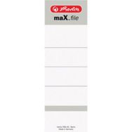 Lot de 12 Etiquettes de dos pour classeur maX.file
