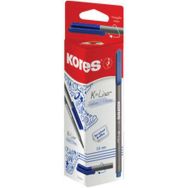 Lot de 12 Feutre fineliner ''K-Liner'', tracé: 0,4 mm, noir