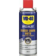 Lot de 12 Lubrifiants chaîne moto conditions humides 400 ml