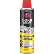 Lot de 12 Lubrifiants silicone en aérosol 250 ml
