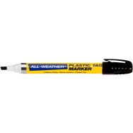 Lot de 12 Marqueur à encre pour étiquettes plastique Plastic Tag NOIR