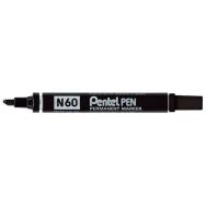 Lot de 12 Marqueurs N60 - Pointe: Biseauté - Encre :Noir