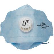 Lot de 12 Masque FFP2 3D pliable valve