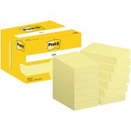 Lot de 12 Notes Post-it® 51 x 76 mm 12 blocs jaune- Post-it®