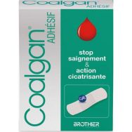 Lot de 12 Pansements hémostatique stériles - 2 formats - Coalgan