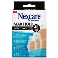 Lot de 12 Pansements imperméables Max Hold - 3M