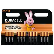 Lot de 12 Pile alcaline AAA Plus Powerboost - Duracell