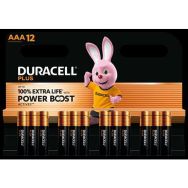 Lot de 12 Pile alcaline AAA Plus Powerboost - Duracell