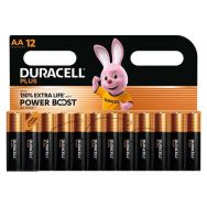 Lot de 12 Pile alcaline AA Plus Powerboost - Duracell