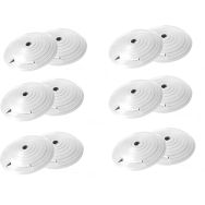 Lot de 12 Plot de balisage réfléchissant blanc 12 pièces