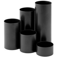 Lot de 12 Pot multifonction: noir: Re-Solution