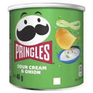 Lot de 12 Pringles 40g Sour&Cream