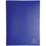 Lot de 12 Protège-documents en polypropylène opaque pochettes cristal - A4
