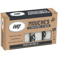 Lot de 12 Ruban attrape-mouches écologiques à la glu