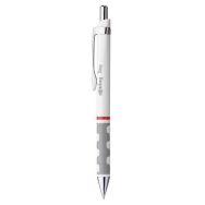 Lot de 12 Stylo bille Parker Tikky blanc pointe moyenne encre bleue