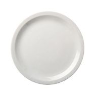 Lot de 12 assiettes en Porcelaine 120 mm - blanc