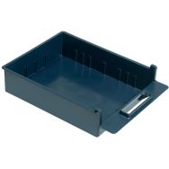 Lot de 12 bacs tiroir 4-800 pour rayonnage en polypropylène