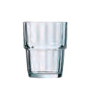 Lot de 12 gobelets collectivités en verre 16cl transparent-Norvege