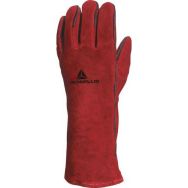 Lot de 12 paires Gant soudeur cousu Kevlar CA615K -Taille 10 - Rouge