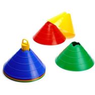 Lot de 12 plots multi-marker géant avec support de transport