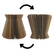 Cache-vases carton à monter et décorer