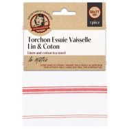 Lot de 15 Torchon essuie vaisselle lin et coton